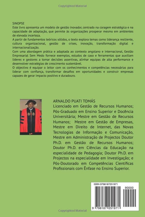 GESTÃO EMPRESARIAL SEM MEDO: ESTRATÉGIAS, INOVAÇÃO E LIDERANÇA PARA ORGANIZAÇÕES RESILIENTES